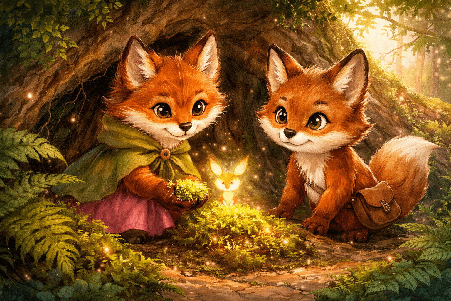 Illustration for Under the Listening Roots