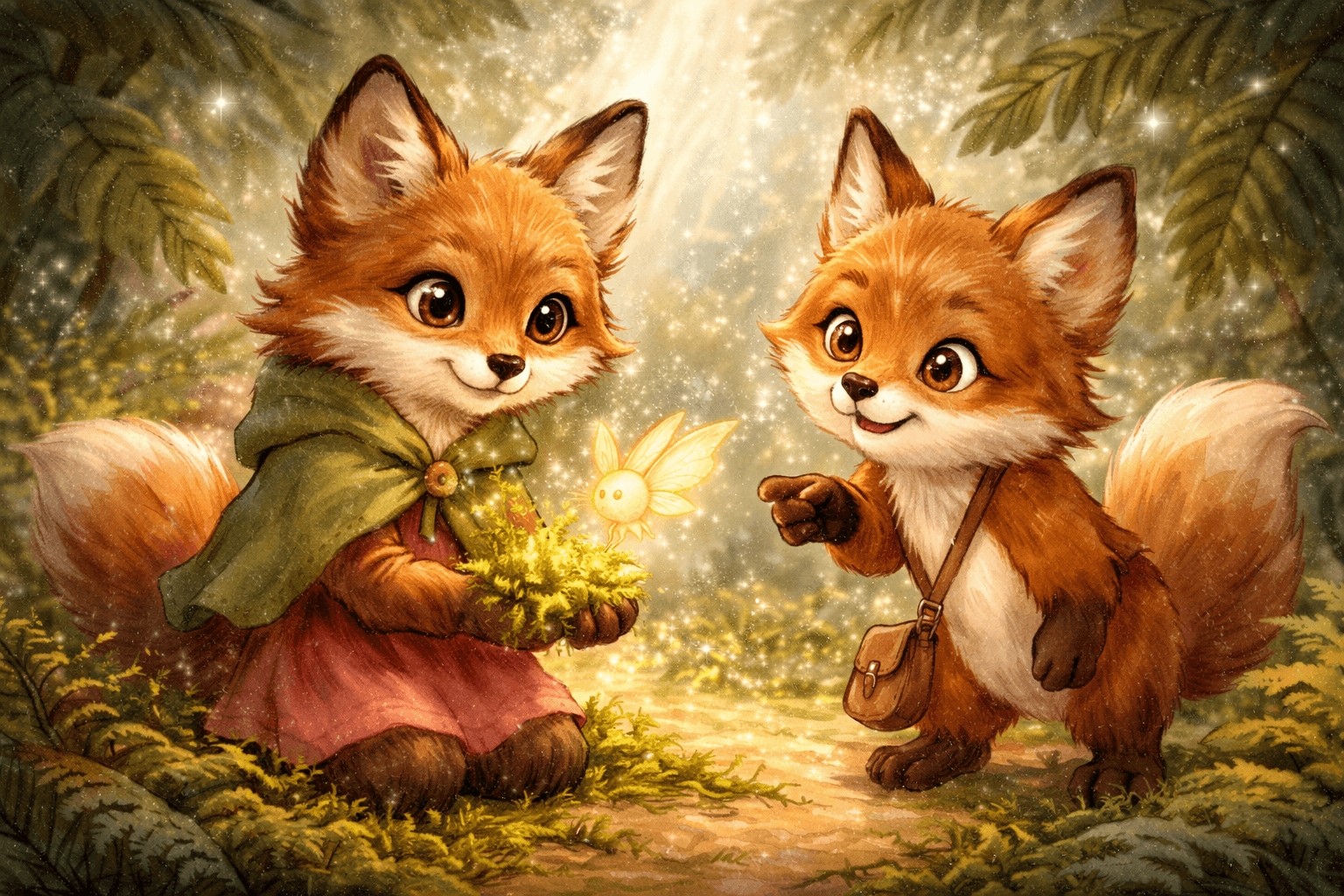Illustration for Best Moss, Swirling Lights